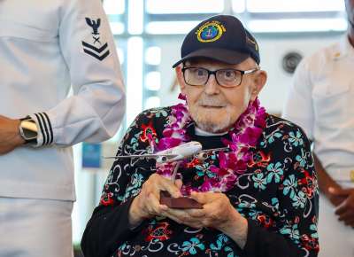 Pearl Harbor survivor Ira "Ike" Schab Jr